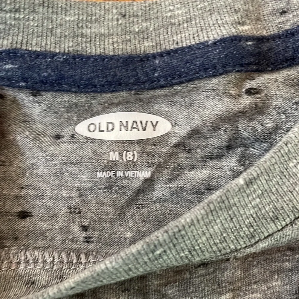 Old navy soft cotton short sleeved t-shirts size 8: marroon, navy, grey NWT